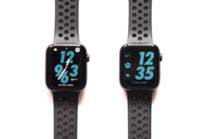 Apple Watch Series 4（GPSモデル）で年月日が確認できる