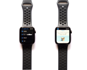 Apple Watch Series 4（GPSモデル）でメールを確認している画像