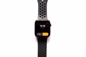Apple Watch Series 4（GPSモデル）の振動でアラーム画像