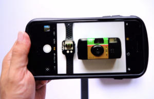 Apple Watch Series 4（GPSモデル）でiPhoneの遠隔シャッタがわりになる画像