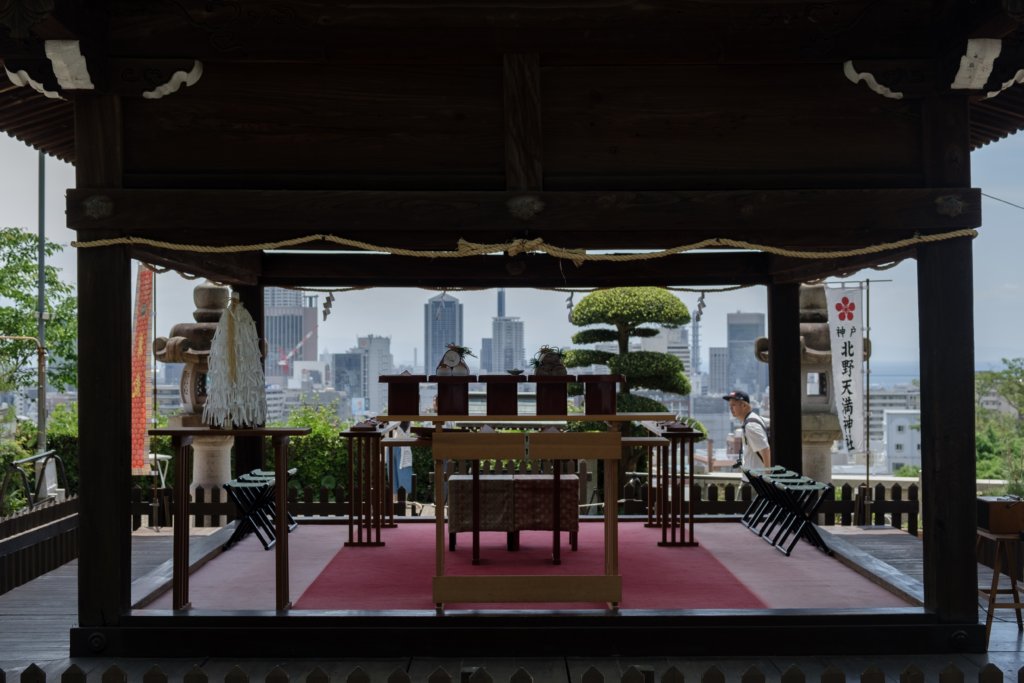 富士フィルム（FUJIFILM）のXT-30で撮影した神戸北野坂の写真の作例